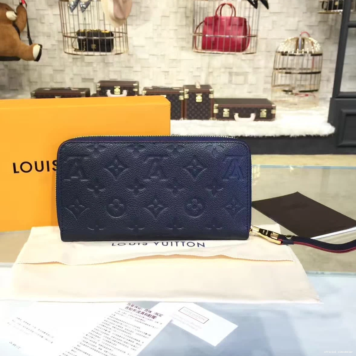 Official oldcobbler Vuitton Louis ZIPP 0717